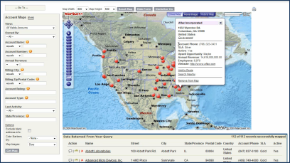 Watch a screencast of the Map Pages functionality